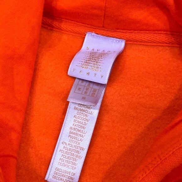 Savage x Fenty Essential Oversized Hoodie in Red Tempo - Picture 6 of 7